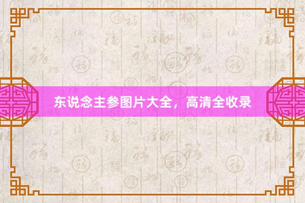 东说念主参图片大全，高清全收录
